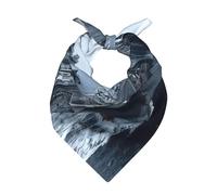 JEJEA Bandana grande con stampa portaerei, sciarpa quadrata in raso, 55,9 cm, versatile accessorio per fascia e collo per uomini e donne