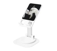 JEJEA Cute Goat Baby With Mother Print Supporto cellulare rotante,Supporto per telefono cellulare per scrivania,Supporto per telefono regolabile, per tutti i telefoni