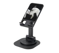 JEJEA Cute Goat Baby With Mother Print Supporto cellulare rotante,Supporto per telefono cellulare per scrivania,Supporto per telefono regolabile, per tutti i telefoni