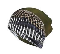 JEJEA Loon Nature Bird Print Slouchy Beanie per donne e uomini, caldo berretto morbido antivento chemio berretto elasticizzato teschio, Nero , S