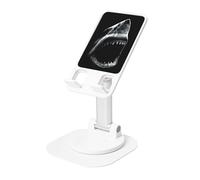 JEJEA Shark1, supporto rotante per cellulare, supporto per telefono cellulare da scrivania, supporto regolabile per tutti i telefoni