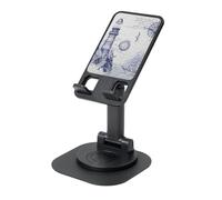 JEJEA Supporto per cellulare girevole con stampa di bussola nautica a vela, supporto per telefono cellulare da scrivania, supporto regolabile per tutti i telefoni