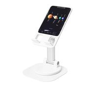 JEJEA Supporto per cellulare rotante con stampa di Giove Saturno del sistema solare, supporto per telefono cellulare per scrivania, supporto per telefono regolabile, per tutti i telefoni