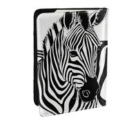 JEJEA Zebra, organizer da viaggio per carte di credito, passaporto, libro, passaporto, portafoglio, per viaggi, Nero , Taglia unica