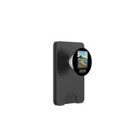 Jeju Corea del Sud Isola costiera Vintage Viaggi Opere d'arte PopSockets PopWallet per MagSafe