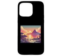 Jeju Do Island Tramonto Corea Scena Avventura Custodia per iPhone 15 Pro Max