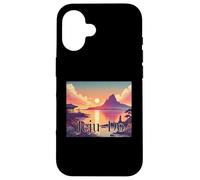 Jeju Do Island Tramonto Corea Scena Avventura Custodia per iPhone 16