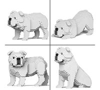 JEKCA Bricks English Bulldog 4-in-1 Pack 01-M02 ST19EBD01-M02