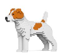 JEKCA | Jack Russell Terrier 01S-M01 - Kit Mattoncini da Costruzione, Sculture in Blocchi da Costruire, Kit da Collezione, Perfetta Idea Regalo
