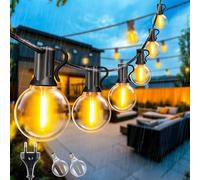 JEKEMORYE Catena Luminosa A LED Per Esterni 30 M
