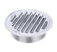 JEKKAH Cappa aspirante a Testa Piatta in Acciaio Inox 201, Cappa aspirante Esterna, Cappa aspirante, Cappa aspirante, Cappa aspirante, Copertura Antipioggia Extra Spessa(150mm(6inch))