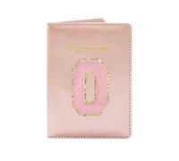 JEKUGOT Custodia per passaporto, porta passaporto personalizzato, porta passaporto in pelle PU, portafoglio da viaggio, carino porta passaporto, custodia per passaporto da donna, contiene carte di