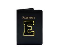 JEKUGOT Custodia per passaporto, porta passaporto personalizzato, porta passaporto in pelle PU, portafoglio da viaggio, carino porta passaporto, custodia per passaporto da donna, contiene carte di