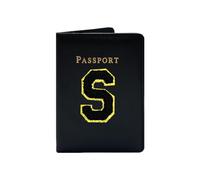 JEKUGOT Custodia per passaporto, porta passaporto personalizzato, porta passaporto in pelle PU, portafoglio da viaggio, carino porta passaporto, custodia per passaporto da donna, contiene carte di