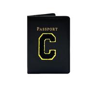 JEKUGOT Custodia per passaporto, porta passaporto personalizzato, porta passaporto in pelle PU, portafoglio da viaggio, carino porta passaporto, custodia per passaporto da donna, contiene carte di