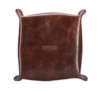 Jekyll & Hide Portamatite Oxford Vassoio in pelle 17 cm marrone