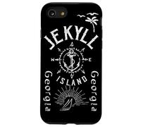 Jekyll Island Souvenir, Compass Rose, Barca a vela nautica Custodia per iPhone SE (2020) / 7/8