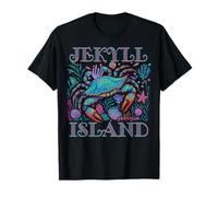 JEKYLL ISOLA GEORGIA COLORATO BLU GRANDE ESTATE REGALI SPIAGGIA Maglietta