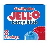 Jell-o berry blue gelatin dessert (170g)