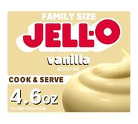 Jell-O Cook & Serve Pudding & Pie Filling, Vanilla, 4.6 oz