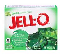 Jell-o gelatina al lime