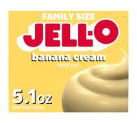 Jell-O Instant Pudding And Pie Filling - Banana Cream - 5.1 Ounces