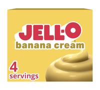 Jell-O Pudding istantaneo e ripieno di torte, crema alla banana, 96,4 g