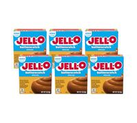 Jell-O Sugar-Free Instant Pudding and Pie Filling, Butterscotch, 1-Ounce Boxes (Pack of 6)