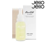 JELLO JELLO Nail Peel-Off Base Gel/One Kill Remover/Fixer base/Glossy Top Gel
