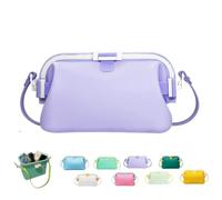 Jelly Bean Beach Bag,Waterproof Silicone Tote Bag,Foldable Top-Handle Bags