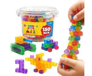Jelly Blocks Stackable Interactive Squeeze Learning Toys