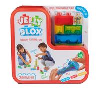 Jelly Blox - Kit Creativo - 20 Mattoncini Tattili di Forme Diverse