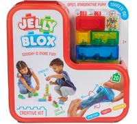 Jelly Blox - Kit Creativo - 20 Mattoncini Tattili di Forme Diverse