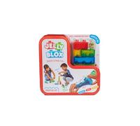 Jelly Blox Kit Creativo - 20 Mattoncini Tattili per Bimbi Ideale dai 2 Anni | Forme diverse morbide ed estensibili da assemblare - stimola la motricità fine - gioco sensoriale per piccoli