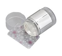 Jelly Clear Nails Stamper Scrapers Silicone Art Stamping Kits Tools Salon Home Nail with Scraper
