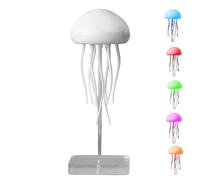 Jelly Fish Light Lamp | Glowing Jellyfish Lamp | Jelly Fish Lamps | Voice Control LED Lamps | Floating Jellyfish Lamp | Smart Table Lamp Cute Jellyfish Lights For Parents Bedside