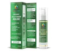 JELLY GREEN ORGANIC MASK Maschera viso DETOX per pelle mista-grassa, 50 ml