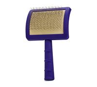 Jelly Pet Large Soft Universal Slicker Brush (Purple)