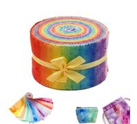 Jelly Rolls - Tessuto per patchwork Batik, strisce pretagliate, in cotone