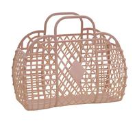 Jelly Tote Bag - Cestino Di Pasqua Retrò, Borse Portatile Portatile | Borse Sulla Spiaggia Impermeabile Per Le Ragazze In Piscina, Borsa Regalo Per Baby Shower Lavabile Per Il Viaggio Da Picnic Primav