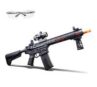 JellyBullet 820278 - Blaster automatico, corpo in nylon, 200 fps, modalità automatica e modalità singola, clip pre-alimentazione, età 18+