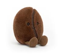 Jellycat Amuseables - Peluche a forma di chicco di caffè, 12,7 cm, idea regalo divertente