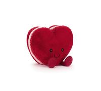 Jellycat Amuseables - Peluche a forma di cuore di Arlette, 7,6 cm