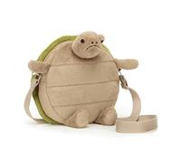 Jellycat Timmy Turtle Plush Bag, 25,4 cm | Borsa a tracolla e tracolla | Borsa divertente e unica
