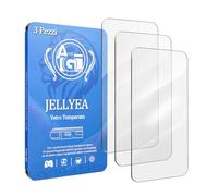 JELLYEA 3 Pezzi Vetro Temperato per iPhone 16 Pro Max / 17 Pro Max Pellicola Prottetiva Trasparente Anti-Impronte Anti Graffio 9H Pellicola in Vetro Temperato per iPhone 17 Pro Max/16 Pro Max,6.9”