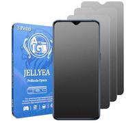 JELLYEA Matt Pellicola Opaca per Redmi Note 10 Pro / 10 Pro Max [ 3-Pezzi ] Vetro Temperato Opaco Anti-riflesso Anti-impronta 9H Pellicola Protettiva Opaca per Redmi Note 10 Pro Max/10 Pro,6.67"