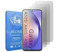 JELLYEA Matt Pellicola Opaca per Samsung Galaxy A50S / A40S / A30S [ 3-Pezzi ] Vetro Temperato Opaco Anti-riflesso Anti-graffio Anti-Bolla 9H Pellicola Protettiva Opaca per Galaxy A30s/A40s/A50s,6.4"