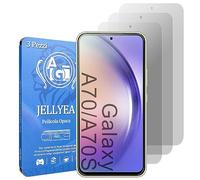 JELLYEA Matt Pellicola Opaca per Samsung Galaxy A70 / A70S [ 3-Pezzi ] Vetro Temperato Opaco Anti-riflesso Anti-graffio Anti-Bolla 9H Pellicola Protettiva Opaca per Galaxy A70s/A70,6.7"