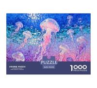 Jellyfish Dance in The Deep Sea Puzzle Giochi 1000 Pezzi Per Gioco Familiare Arte Interesting Puzzle Adulti Foto 70x50cm/1000pcs