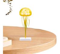 Jellyfish Light - 8,5×9×23,2 cm Lampe Dégradée,Commande Vocale, Capteur Tactile, Veilleuse Décorative Jambes Dansantes | Méduse Rechargeable Fête Noël Anniversaire Chambre à Coucher, LED USB Ambiance